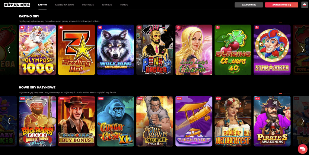 HotSlots casino automaty do gier