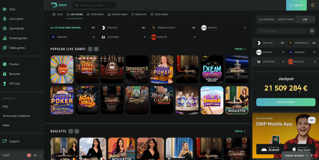 Gra z krupierami na żywo