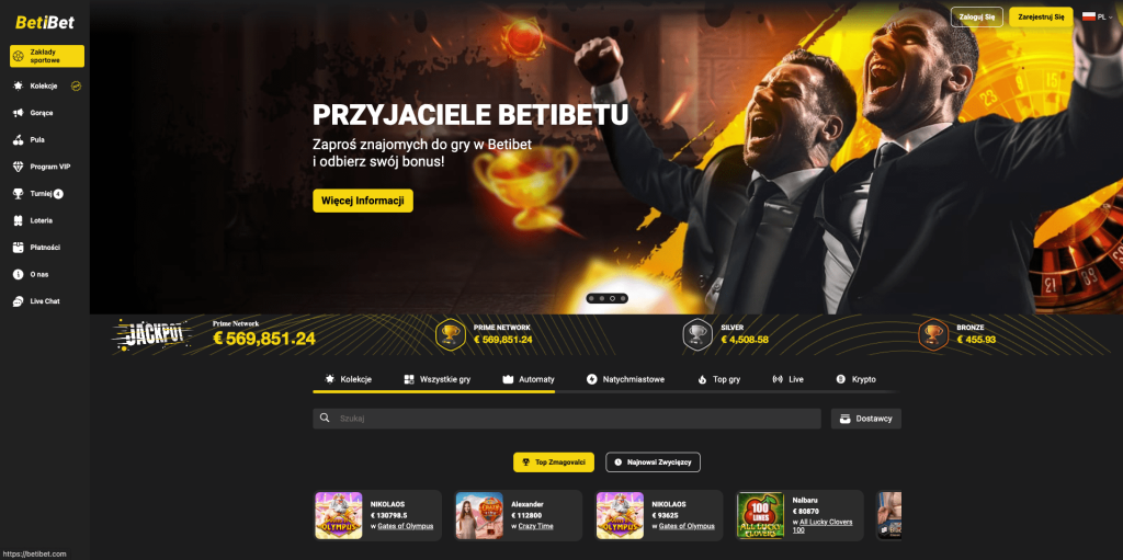 Betibet casino Polska