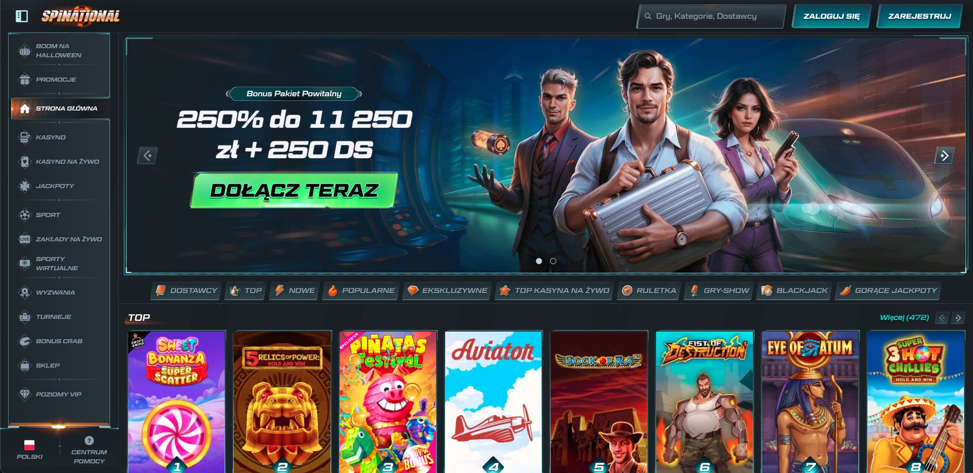 Spinational casino Polska