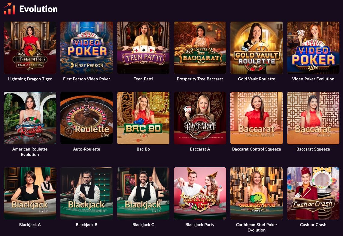 Gra z krupierami na żywo