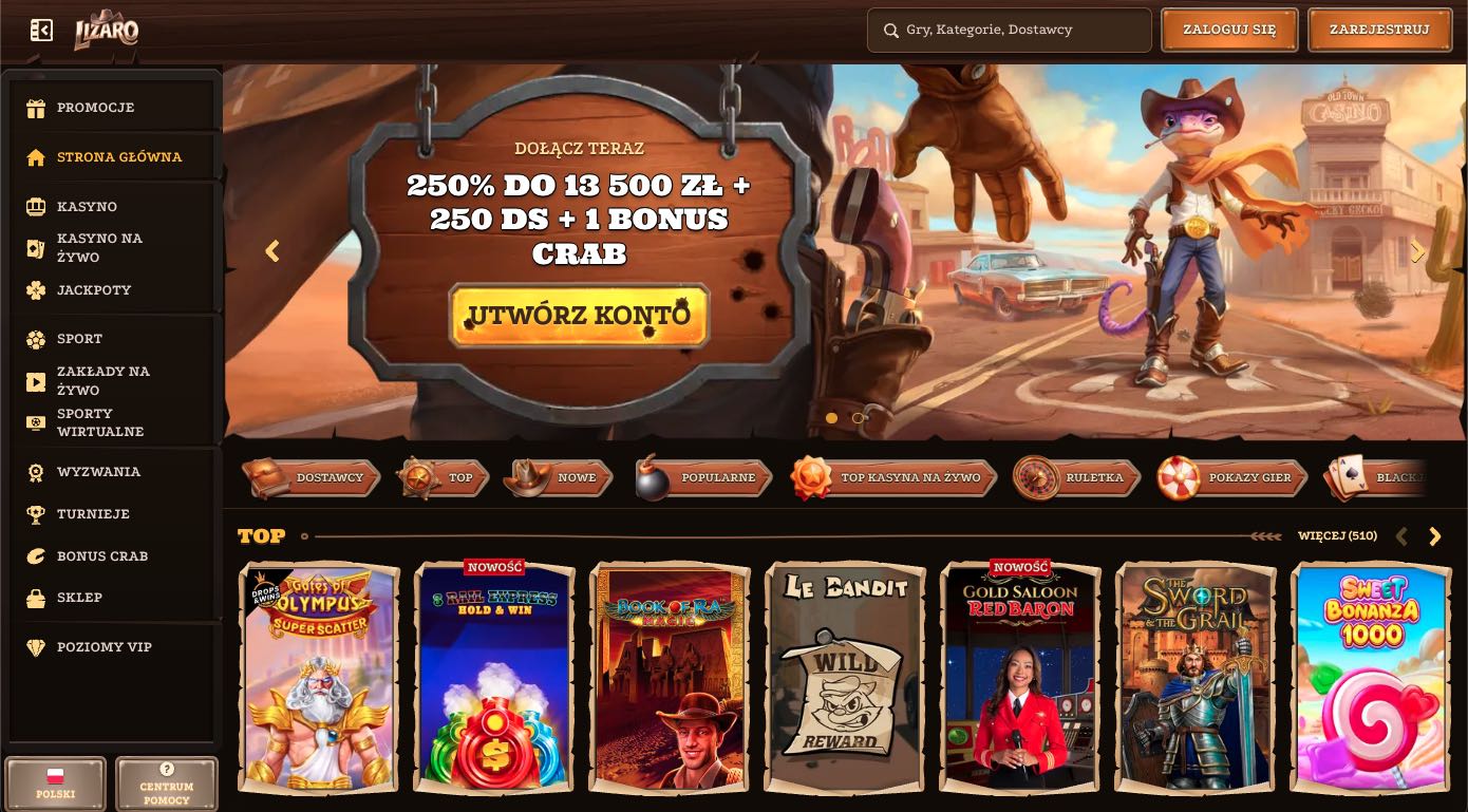 Lizaro casino Polska