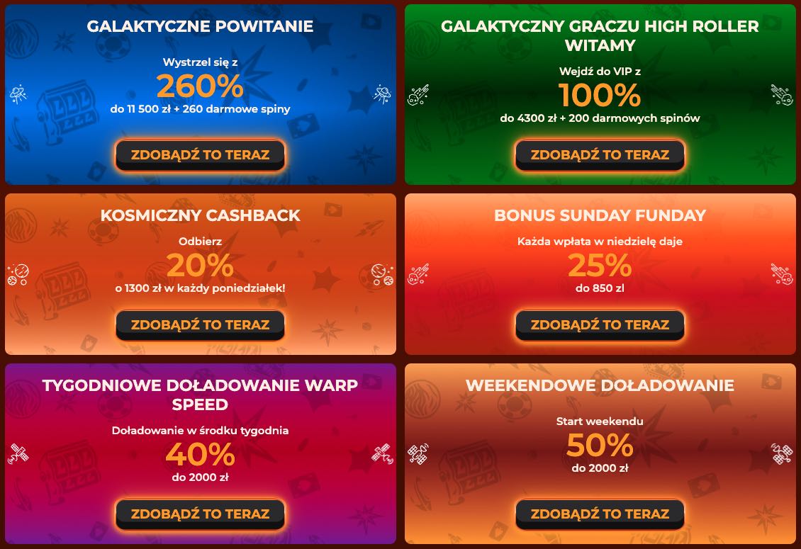 Vegazone casino bonusy