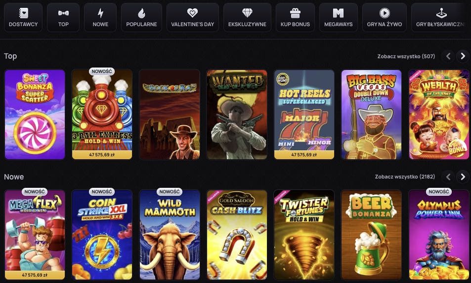 Casinova automaty do gier