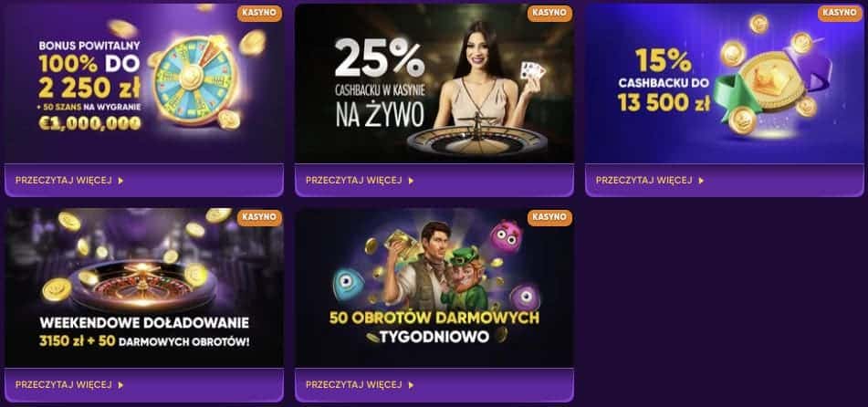 Kingmaker casino bonusy