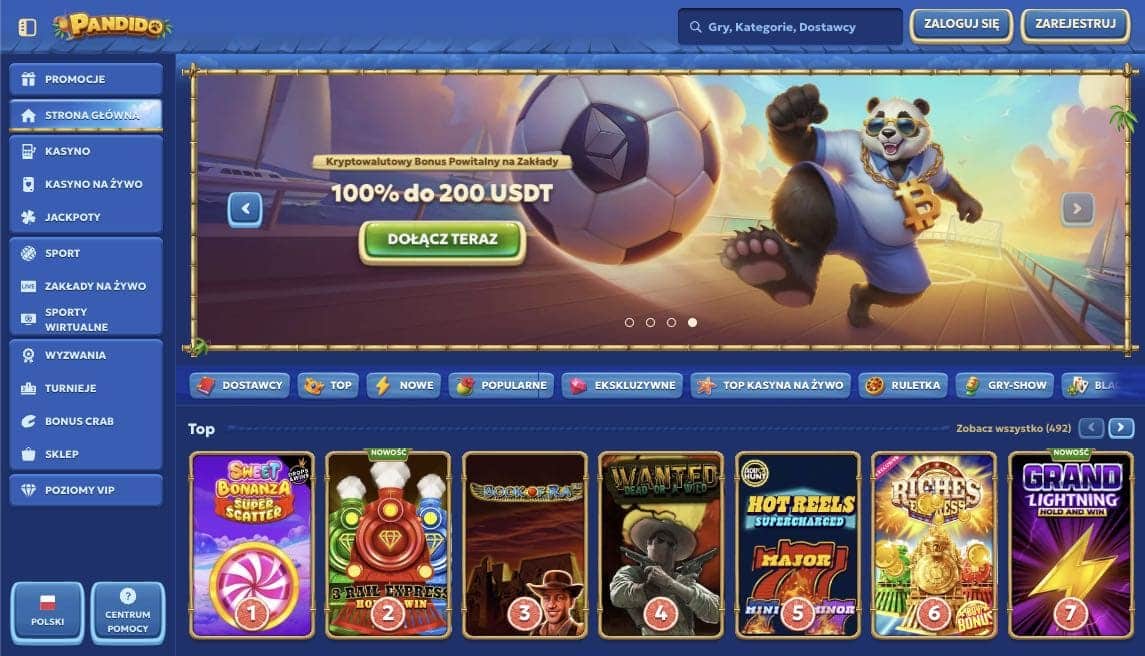 Pandido casino Polska