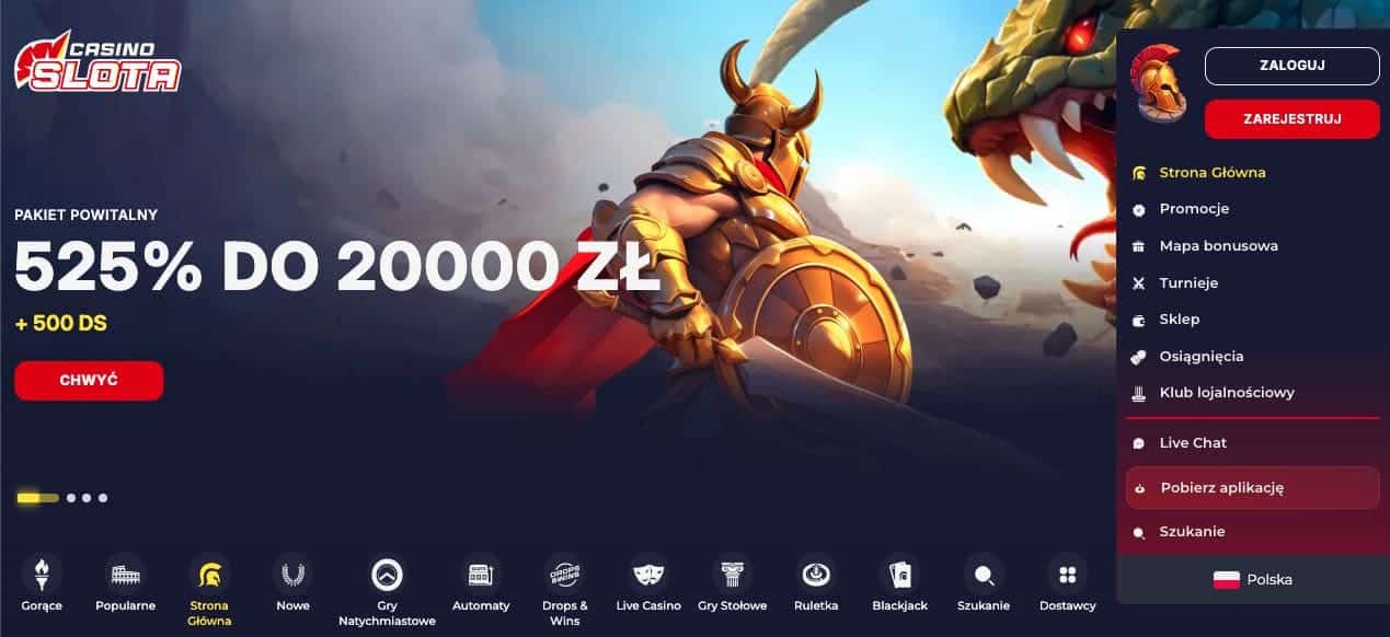 Slota casino Polska