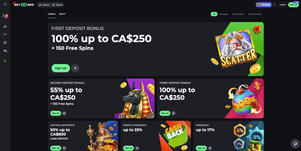 Casino Bonuses