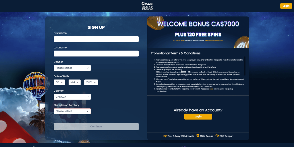 Registration Form