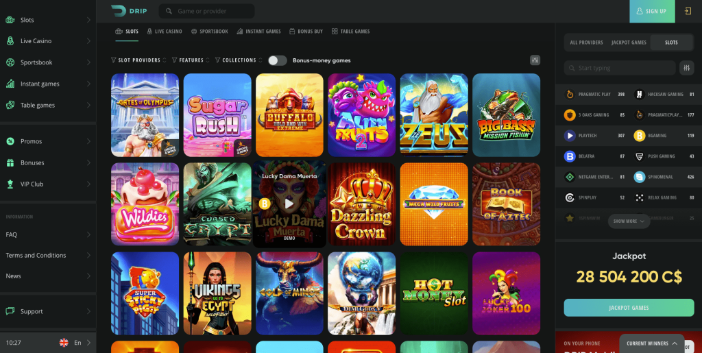 Drip Casino Slots