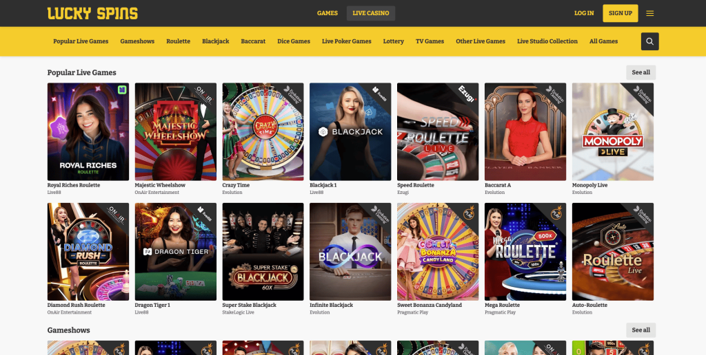 Casino Live Games