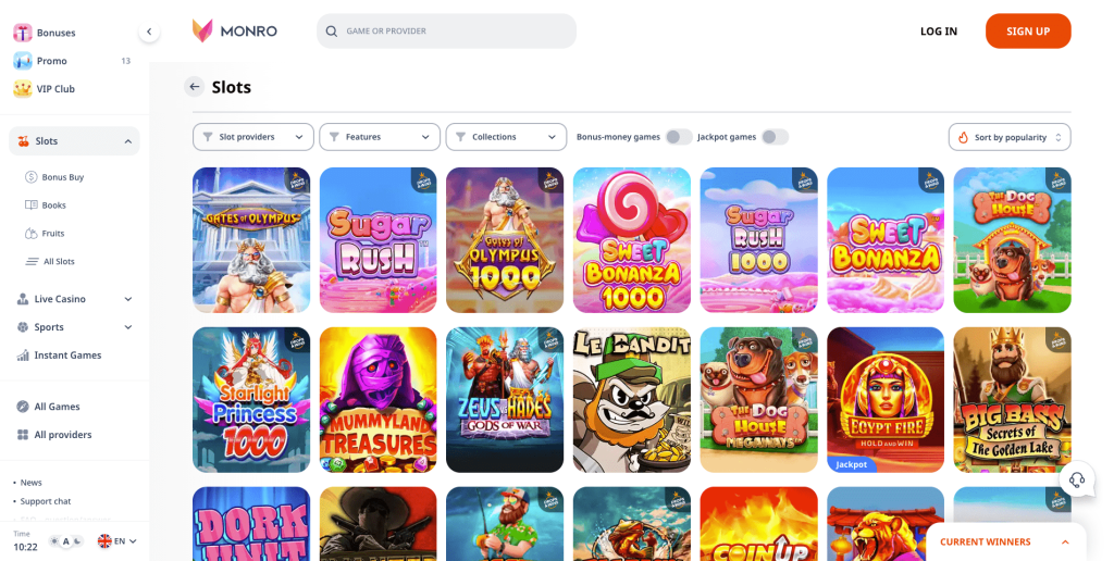 Monro Casino Slots