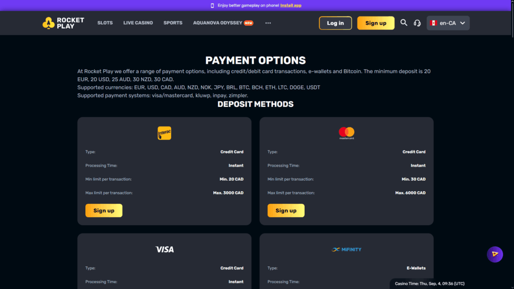 Payments