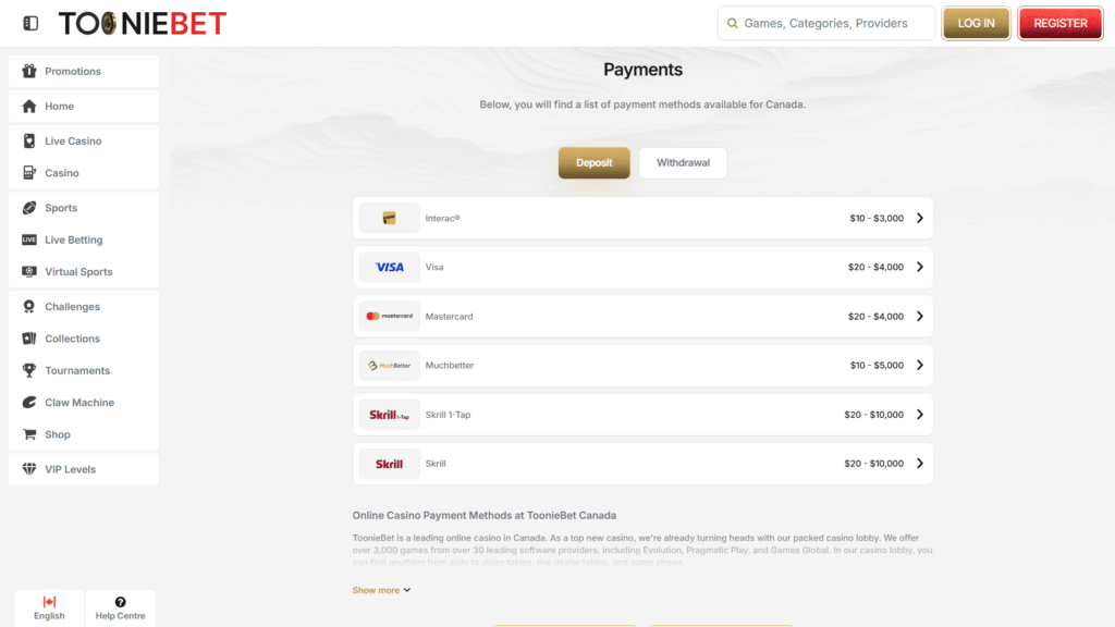 Payments