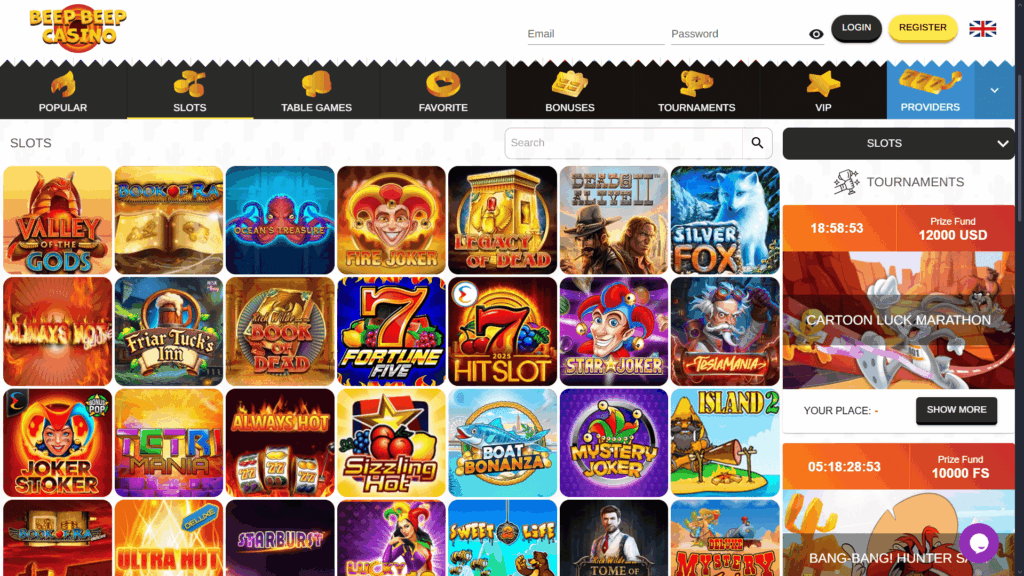 Beep Beep casino slots