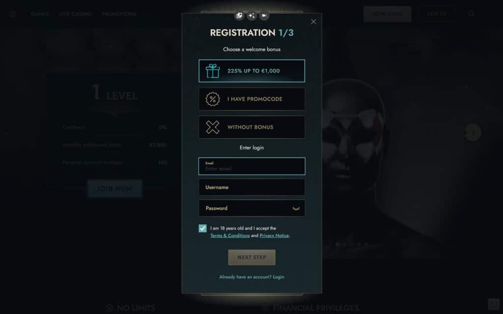 Dolly casino registration