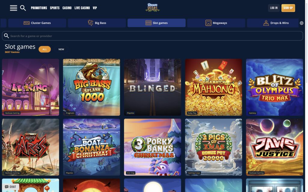 Dream Vegas casino slots