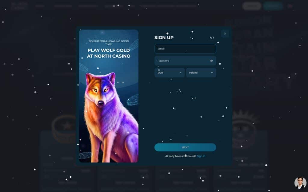 North casino registration