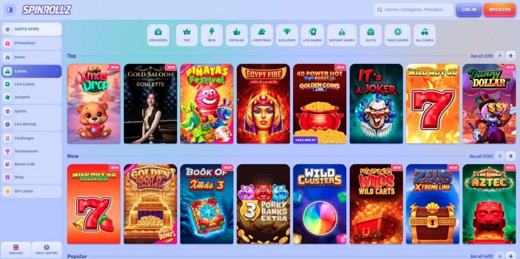 SpinRollz Casino Slots