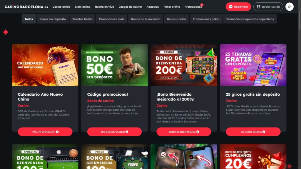Barcelona casino bonuses