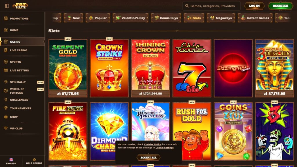 Fat Pirate casino slots