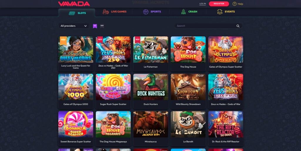 Vavada Casino Slots