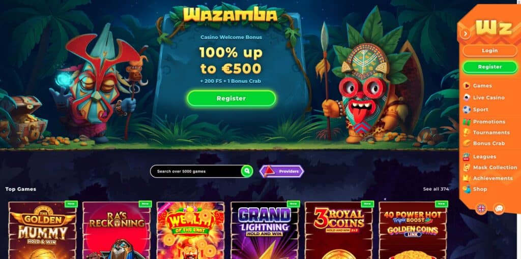 Wazamba Casino