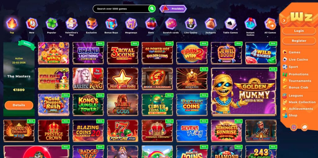 Wazamba Casino Slots