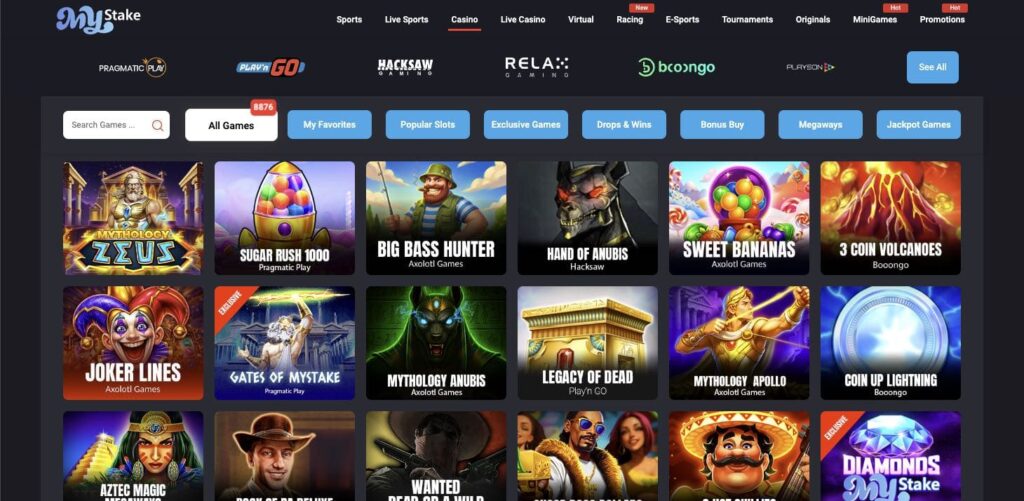 Mystake casino slots