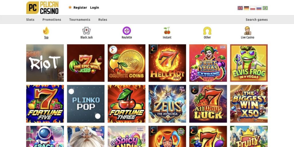 Pelican casino slots